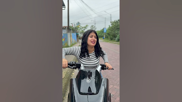 Le prestaron una moto como prueba y hizo esto