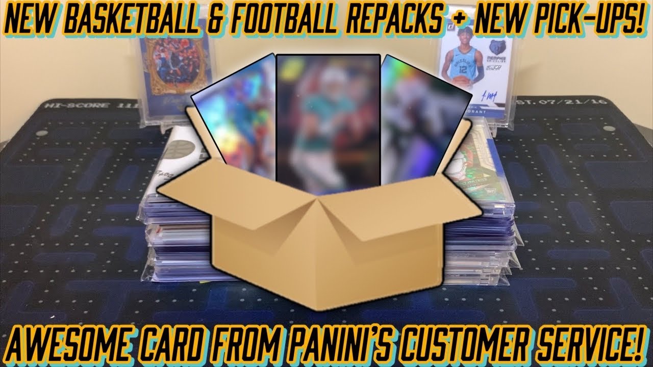 Package From Panini’s Customer Service (AWESOME CARD!) & Opening New