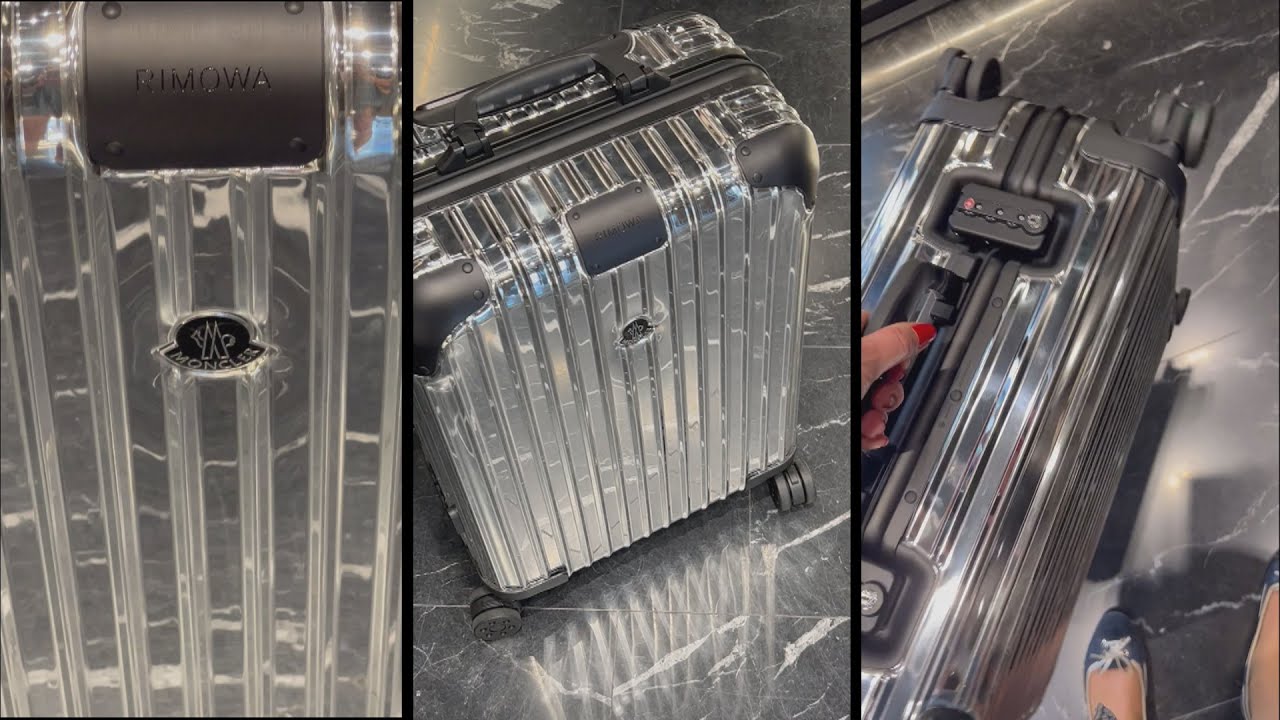 Rimowa & Moncler Debut $3,200 Reflective Carry-On - One Mile at a Time