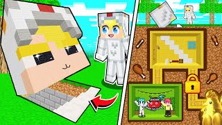 TÔ GÀ THỬ THÁCH 24H XÂY HẦM SINH TỐ 100% BÍ MẬT TRONG MINECRAFT*CĂM HẦM SINH TỐ TEAM