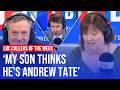 Social media brainwashing, 'unlearning' racism and Eurovision boycott | LBC's best calls of the week