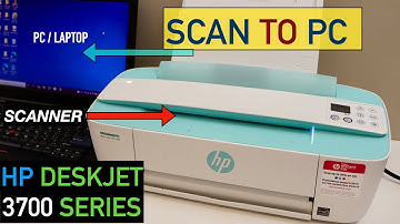 How To Scan A Document To PC From Your HP DeskJet 3700 Series Printer?