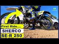 First ride on 2019 Sherco 250 SE-R (Twostroke)....wow