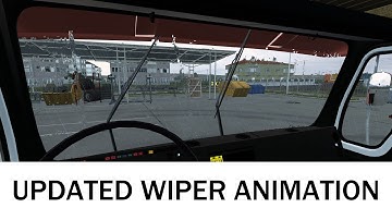 ETS2: 1632NG - Updated Windscreen Wiper Animation