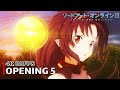 Sword Art Online - Opening 5 [4K 60FPS | Creditless | CC]