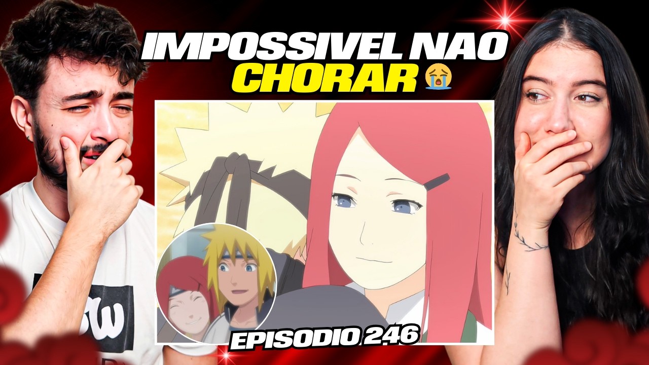 😭Conhecendo a Kushina! Naruto Shippuden Ep 246 React
