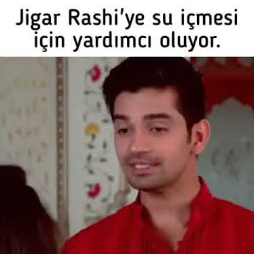 Jigar Rashiye su içmesi için yardımcı oluyor