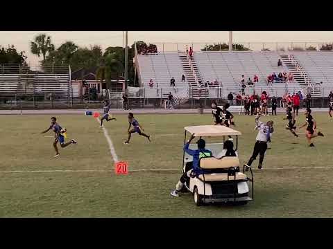 Dillard high vs North Broward Academy (Girls Flag Football)