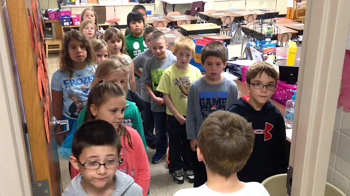 Mrs. Flottum's 2nd Grade Class - Line Chant