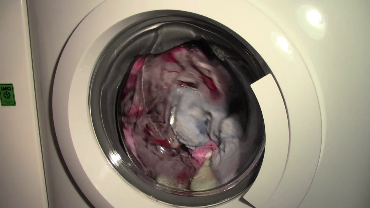 Electrolux-Rex RWP 1273 TFW - parte 4 - Ammorbidente e centrifuga finale a 1200 giri