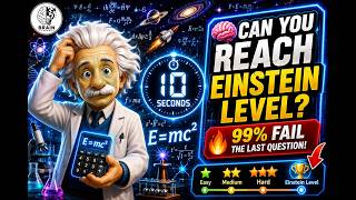 🧠 Can You Reach Einstein Level? | 10 Science Calculation Challenges (99% Fail the Final Question!)