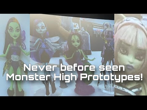 MONSTER HIGH NEWS! NEW Never Before Seen Prototypes revealed! Unreleased bug ghouls, pets and more!