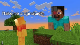 Using AI to beat Minecraft [1]