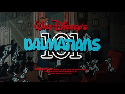 101 Dalmatians Trailer 5 1985 Reissue Trailer 35mm 4K