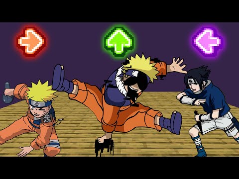 FNF Character Test | Gameplay VS Playground | VS Corrupted Naruto Glitch