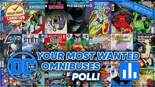 Most Wanted DC Omnibus 1st EVER Secret Ballot! Tigereyes DC Omnibus Poll! How to Enter!