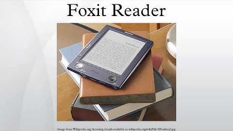 Foxit Reader
