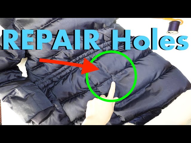 How to Repair a Puffer Jacket in 3 Easy Steps