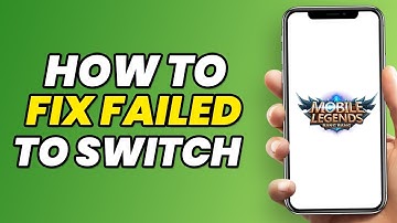 How To Fix Failed To Switch Because This Account is Not Connected to Any Game Data in Mobile Legends