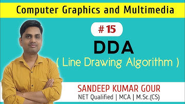 DDA line drawing algorithm | Incremental method | Digital Differential Analyzer algorithm