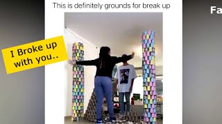 I AM DONE !! Most Instant Breakup | Guy Breaks up with girlfriend for kicking cups | Breakup Prank ? screenshot 4