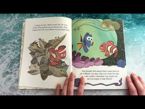 🐠 A Little Golden Book Finding Nemo 📖 Youtube 