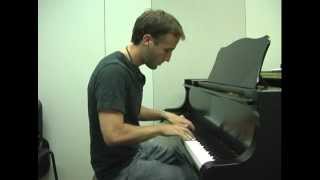 Video thumbnail of "Gym Class Heroes ft. Neon Hitch- Ass Back Home- Piano Cover"