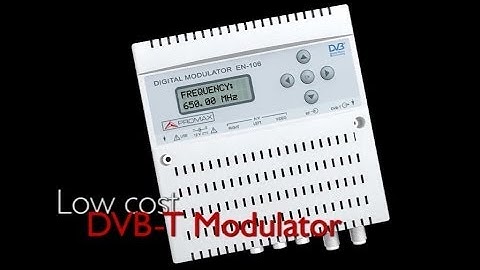 Indoor DVB-T modulator: EN-106