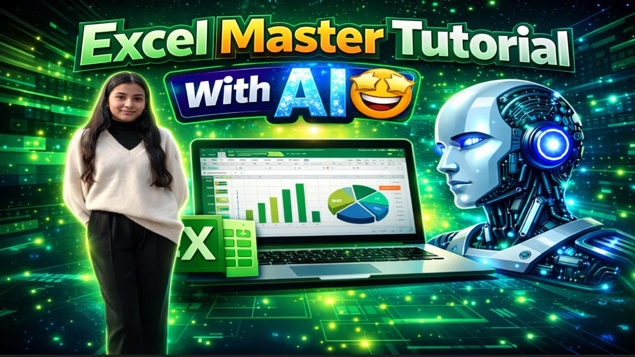 Excel Master Tutorial With AI🤯🤩 