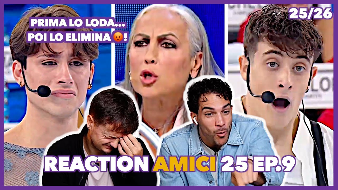 La Celentano è impazzita 😱 Elimina Tommaso e punisce Emiliano! Reaction Amici 25 ep.9