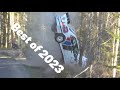 Best of Swedish Rally Crashes &amp; Action 2023