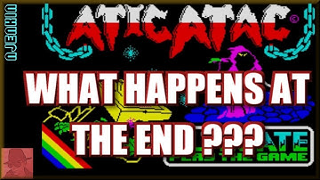 What happens at the end of Atic Atac ??? - ZX Spectrum 48K