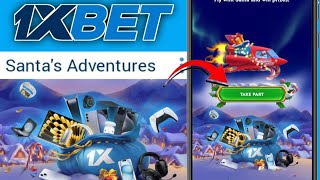 How To Use 1xBet Santa's Adventures Ticket 🎟️ screenshot 3