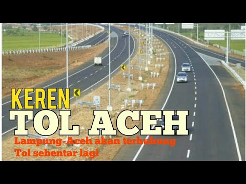 KEREN Aceh  Punya Jalan Tol  YouTube