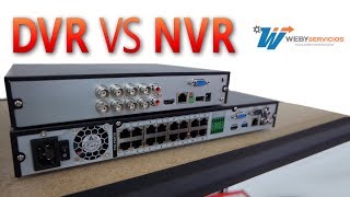 Diferencia DVR y NVR Ventajas y Desventajas