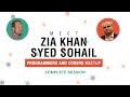 Meet zia khan  syed sohail ahmed  programmers and coders meetup  chainak