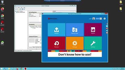 Retrospect Virtual - Granular Restore