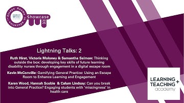 Escape Rooms in Education Showcase 2025 Lightning Talks Session 2