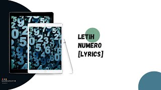 Letih - Numero [Lyrics]