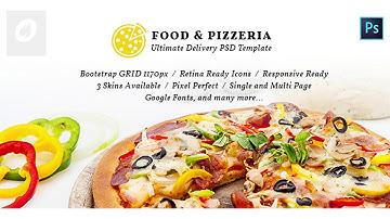 Food & Pizzeria - Ultimate Delivery PSD Template | Themeforest Website Templates and Themes