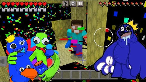 Pibby glitch and Corrupted Mobs Addon in backrooms V2 Minecraft Pe