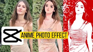 HOW TO EDIT PHOTO ANIME CARTOON EFFECT BY CAPCUT TUTORIAL screenshot 5