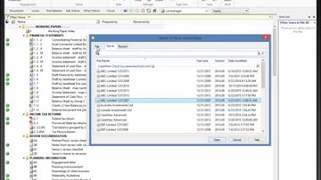 Consolidating entities that have been published to the CaseWare Cloud