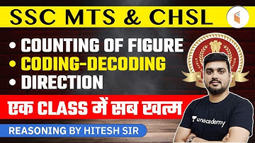 SSC MTS & CHSL | Top 150 Reasoning Questions by Hitesh Mishra
