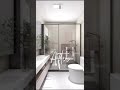 Compact bathroom design | Interior Designing Company In Dubai  | Euphoria Interiors