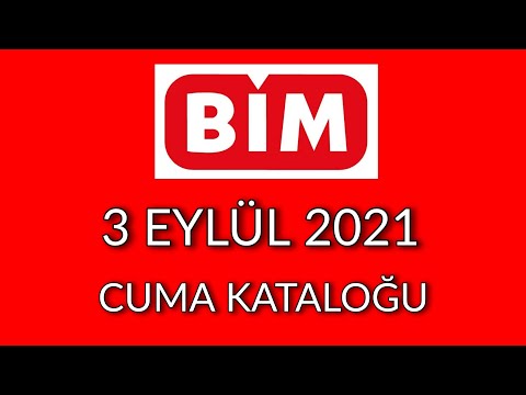 3 EYLÜL CUMA 2021 BİM KATALOĞU