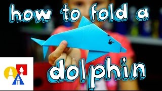 How To Fold An Origami Dolphin