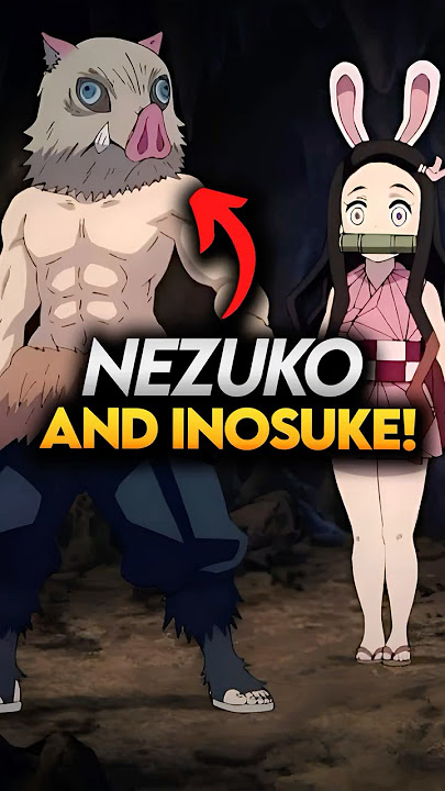 Inosuke's Relation With Nezuko is ADORABLE! Demon Slayer #demonslayer #shorts