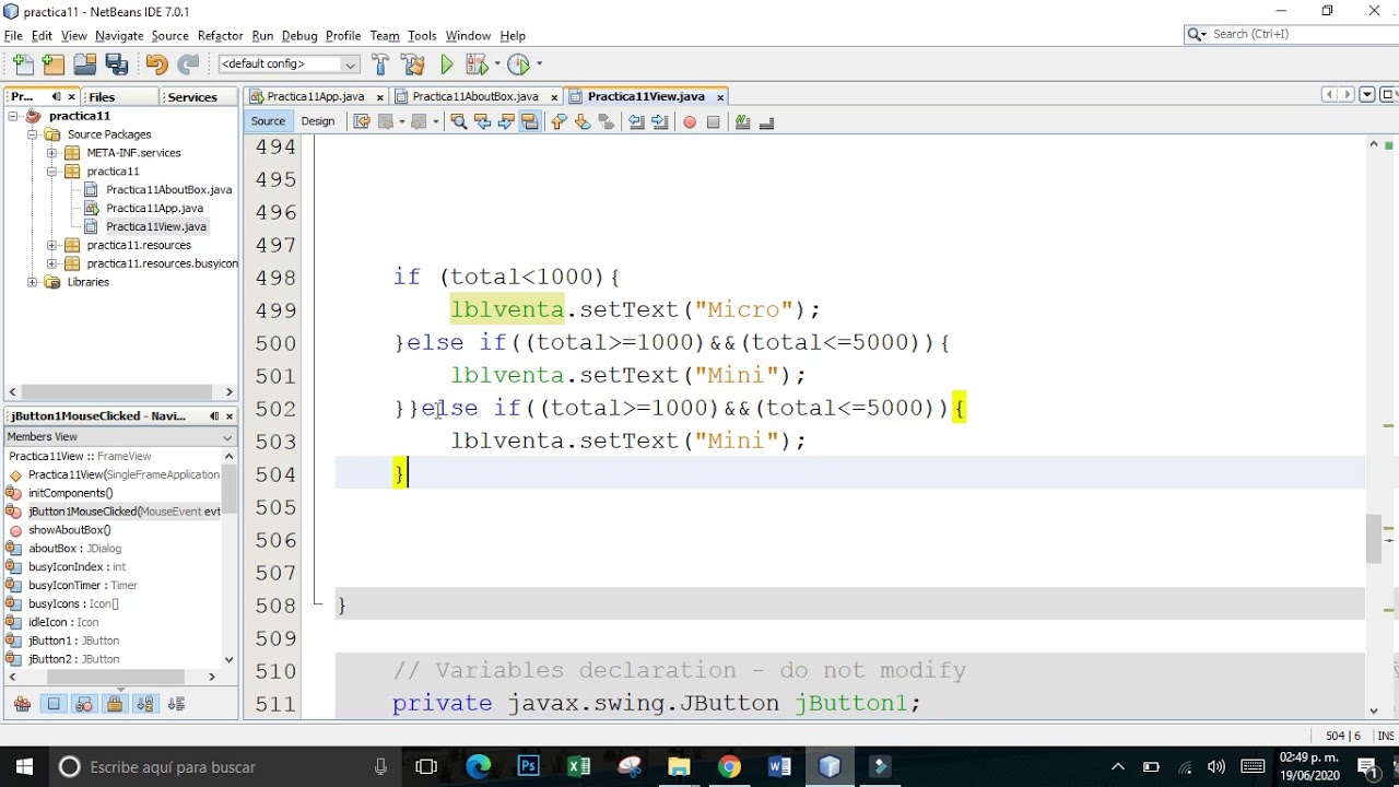 Java Alternativa MĂșltiple If-ElseIf-Else Part II - YouTube