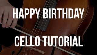 Cello Tutorial: Happy Birthday